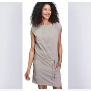 Indyeva LACO Sporty Athleisure Hiking Dress sz S Travel Friendly Pockets UPF 50+
